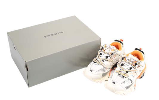 Balenciaga Track Trainer White Orange